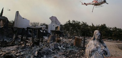 Missio-directeur getuige van bosbranden in Chili