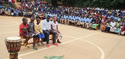 Journée mondiale de l'enfant africain à Don bosco Muhazi, Rwanda
