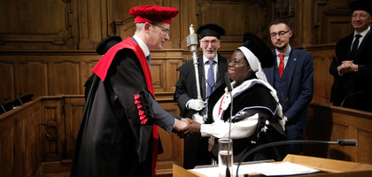 Sr Rosemary Nyirumbe docteur honoris causa à la KULeuven